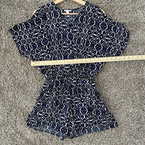 Charming Charlie blue romper - Picture 6 of 10